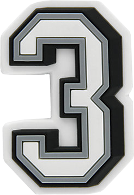 Jibbitz™ Number 3