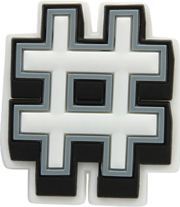 Jibbitz™ Hashtag