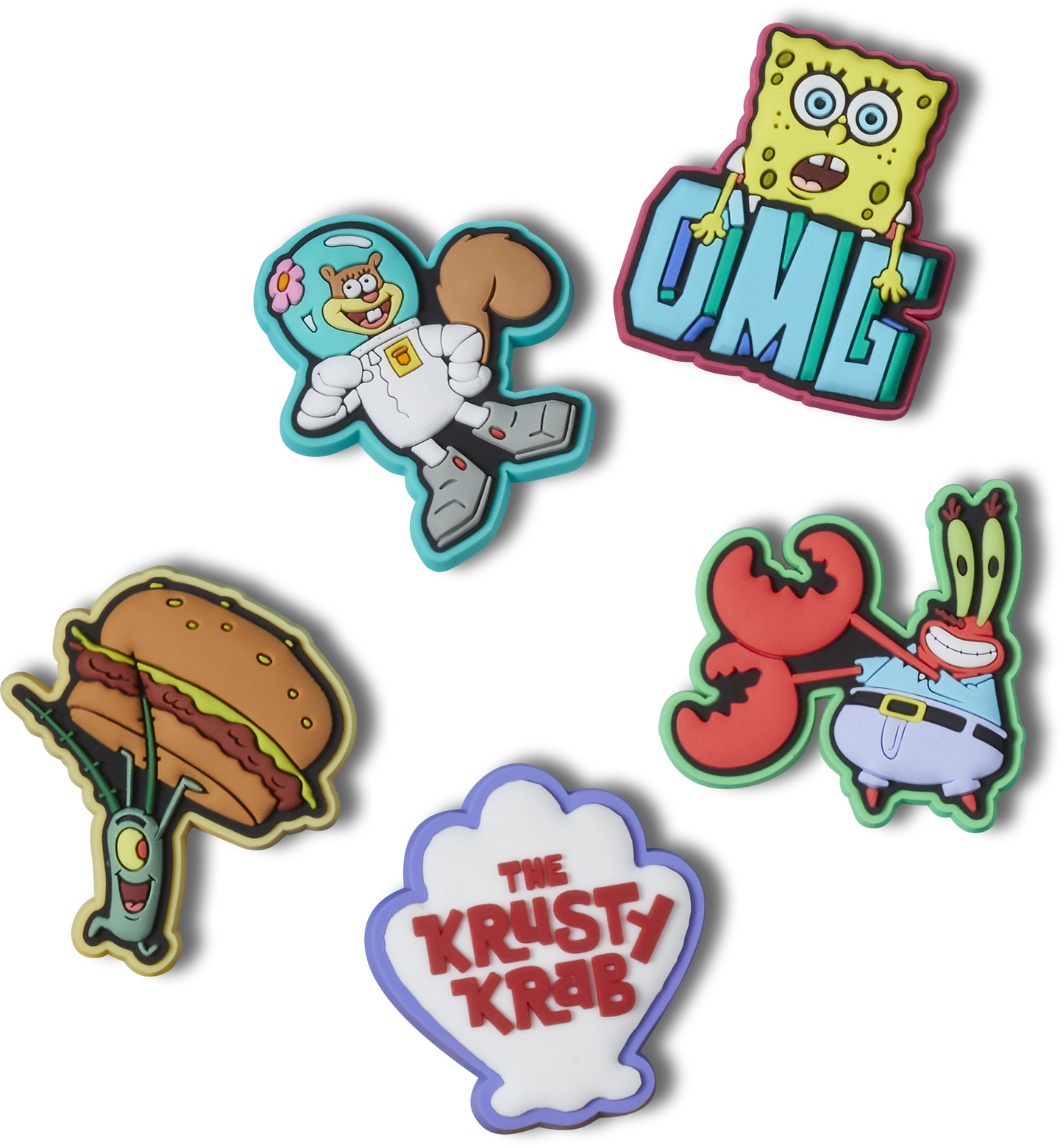 Jibbitz™ SpongeBob 5 Pack