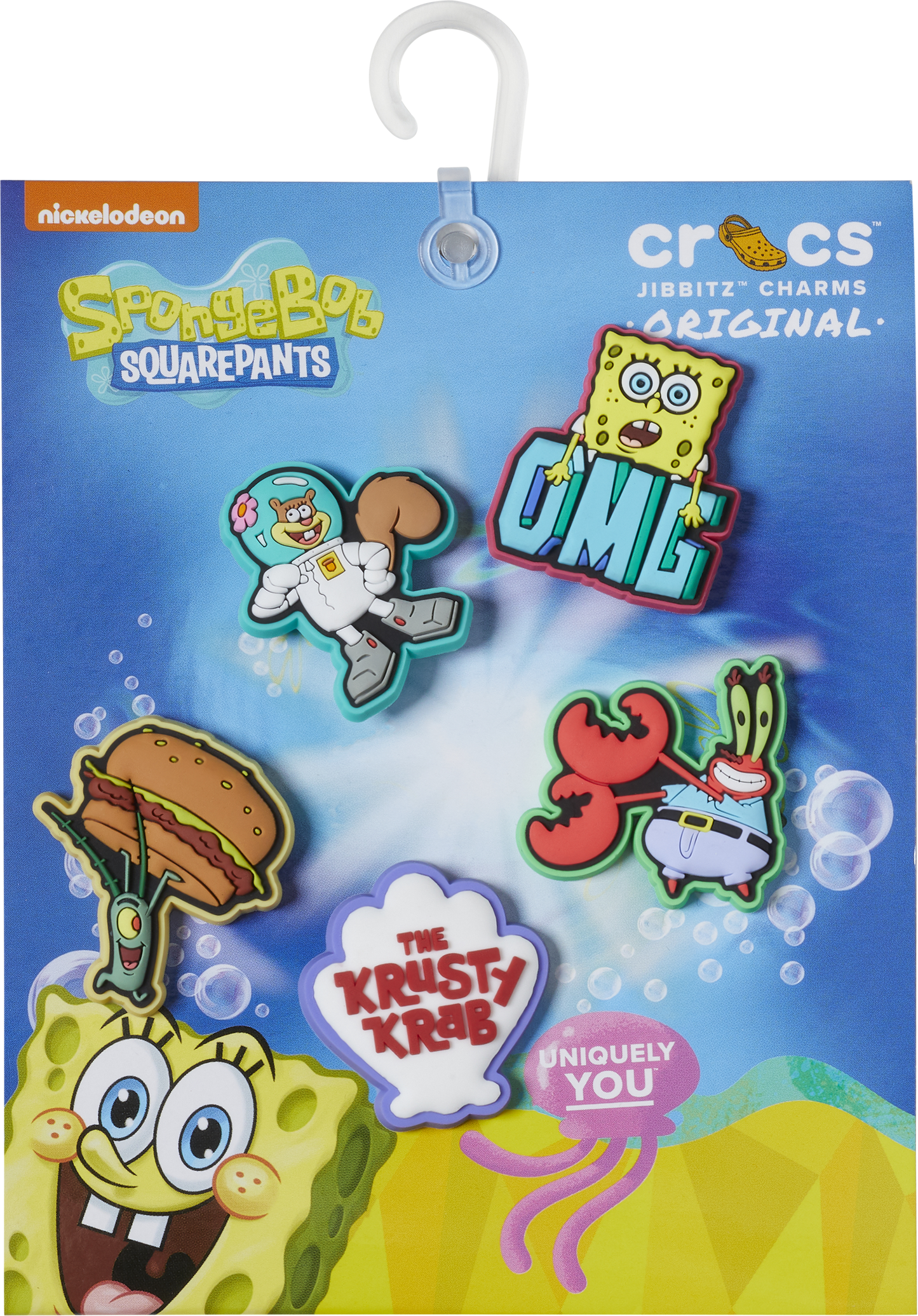 Jibbitz™ SpongeBob 5 Pack