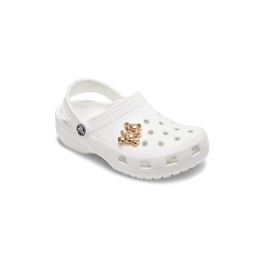 Jibbitz™ Gold Teddy Bear