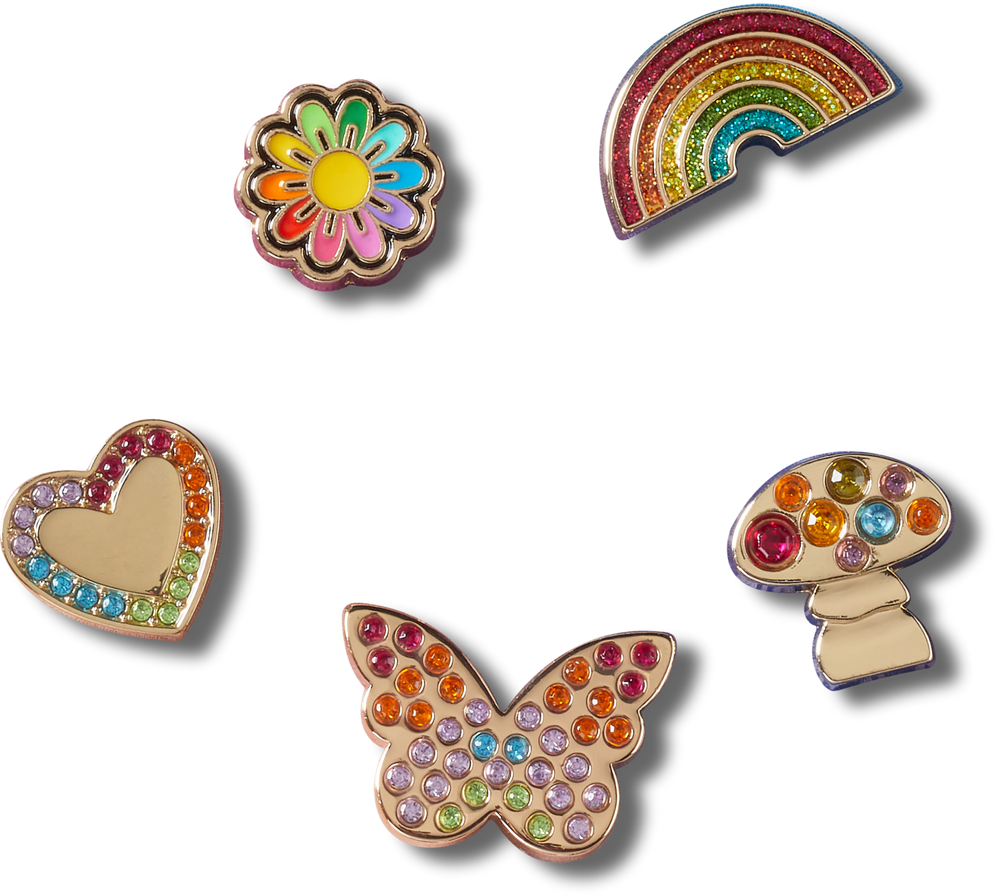 Jibbitz™ Rainbow Elevated Festival