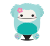 Jibbitz™ Blue Squishmallow