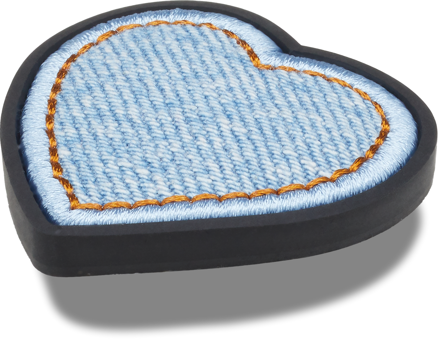Jibbitz™ Denim Patch Heart