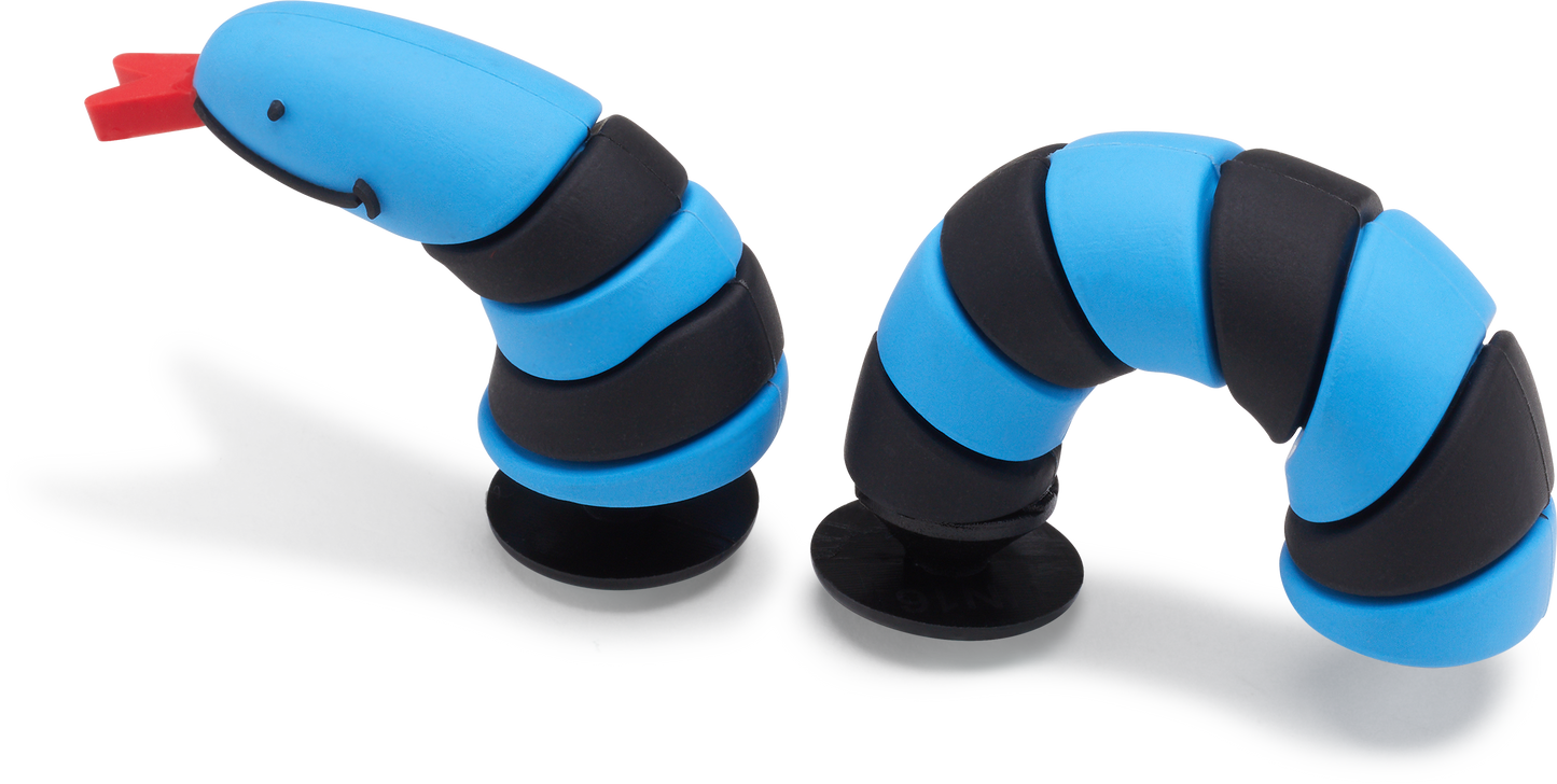Jibbitz™ 3D Blue Snake