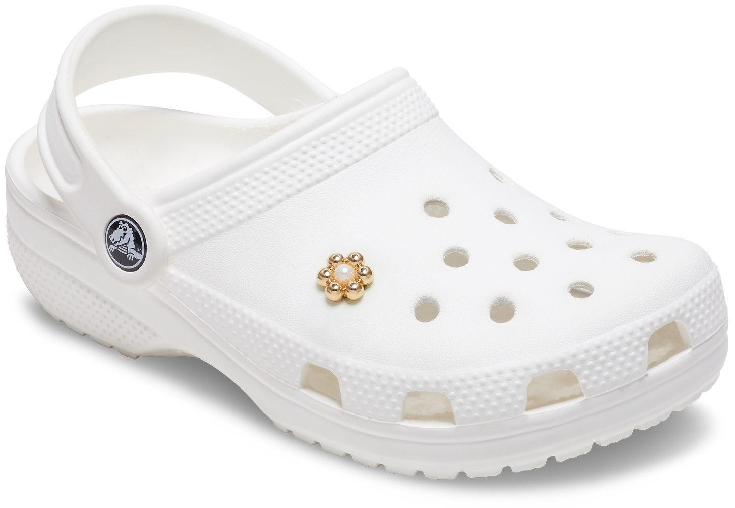 Jibbitz™ GOLD AND PEARL TINY FLOWER