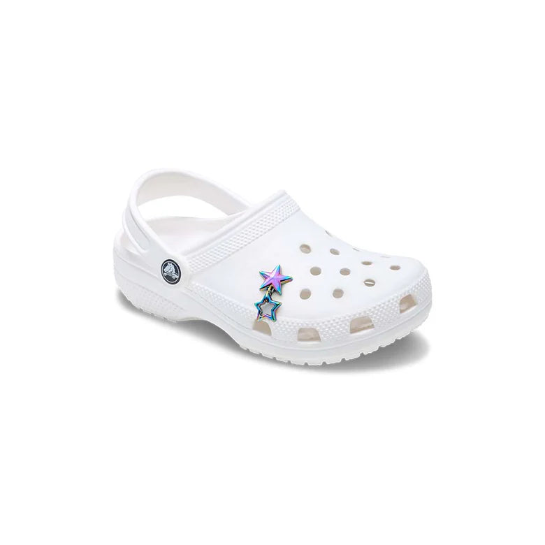 Jibbitz™ Iridescent Double Star