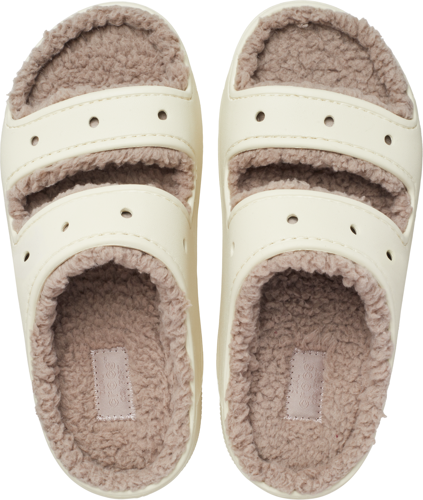 CLASSIC COZZZY SANDAL UNISEX ADULT - BONE/MUSHROOM
