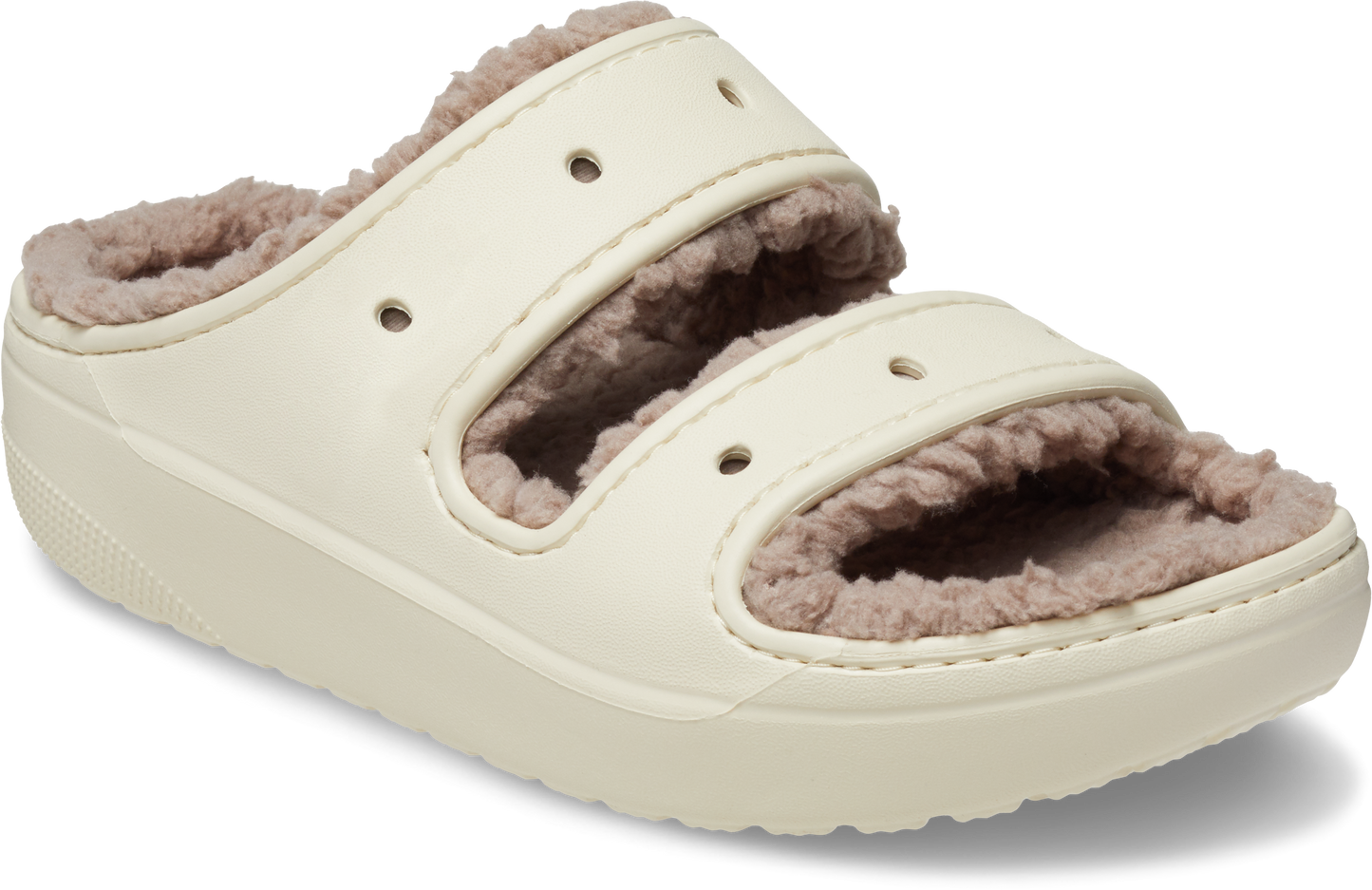 CLASSIC COZZZY SANDAL UNISEX ADULT - BONE/MUSHROOM