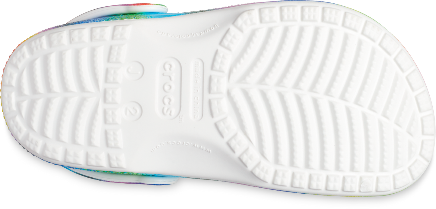 Kid's Classic Spray Dye Clog
