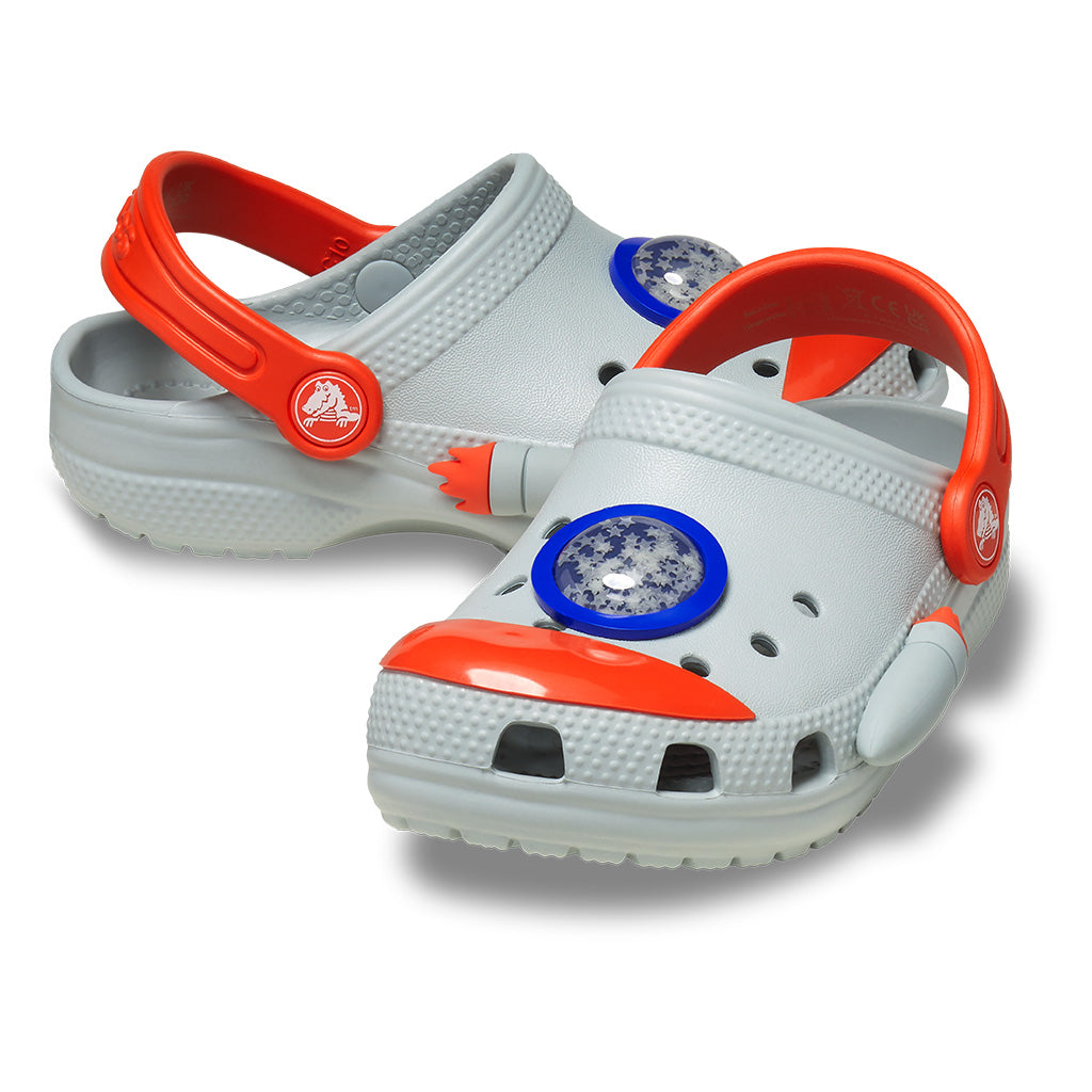 CLASSIC ROCKET SHIP CLOG TODDLER