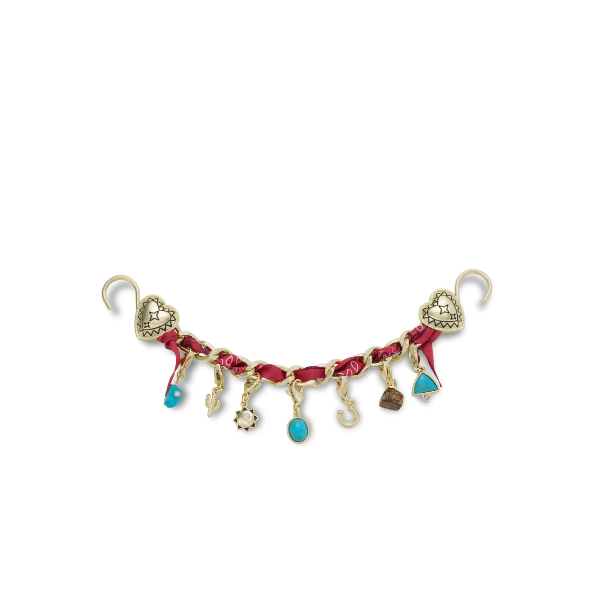 Jibbitz™ Gold Bandana Rivet Chain