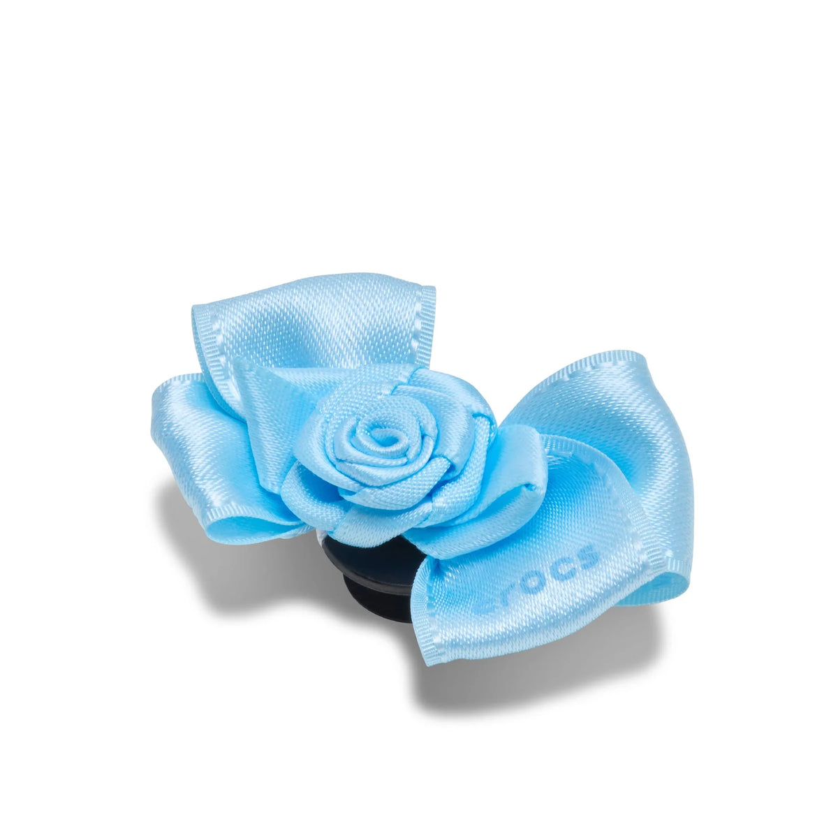 Jibbitz™ Blue Rosette Bow