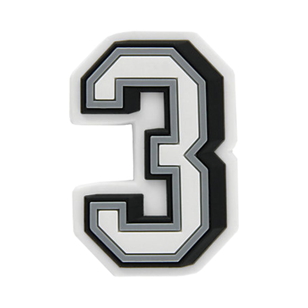 Jibbitz™  Number 3