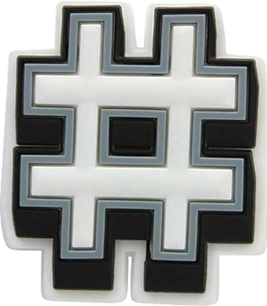 Jibbitz™  Hashtag