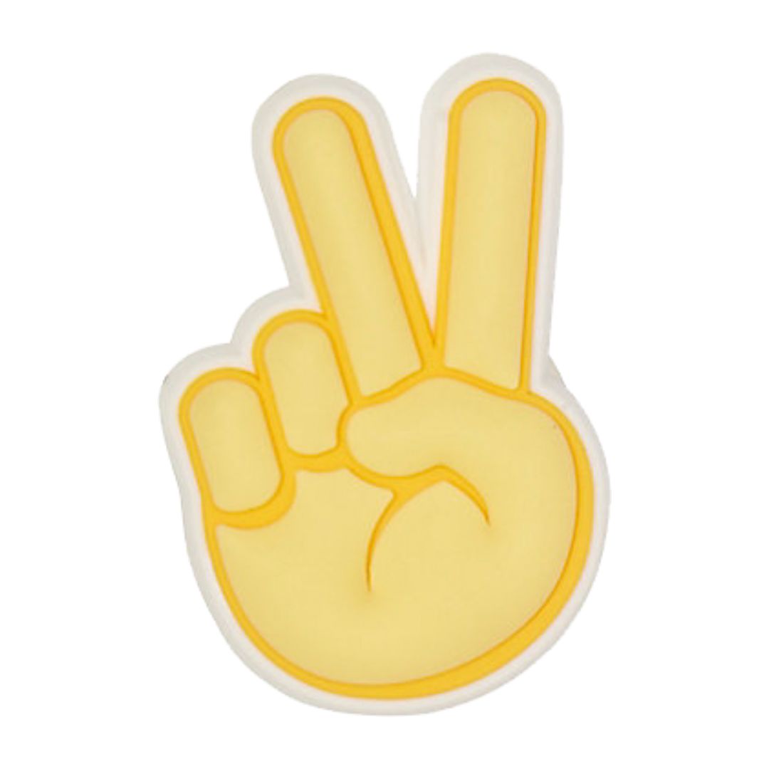 Jibbitz™ Peace Hand Sign