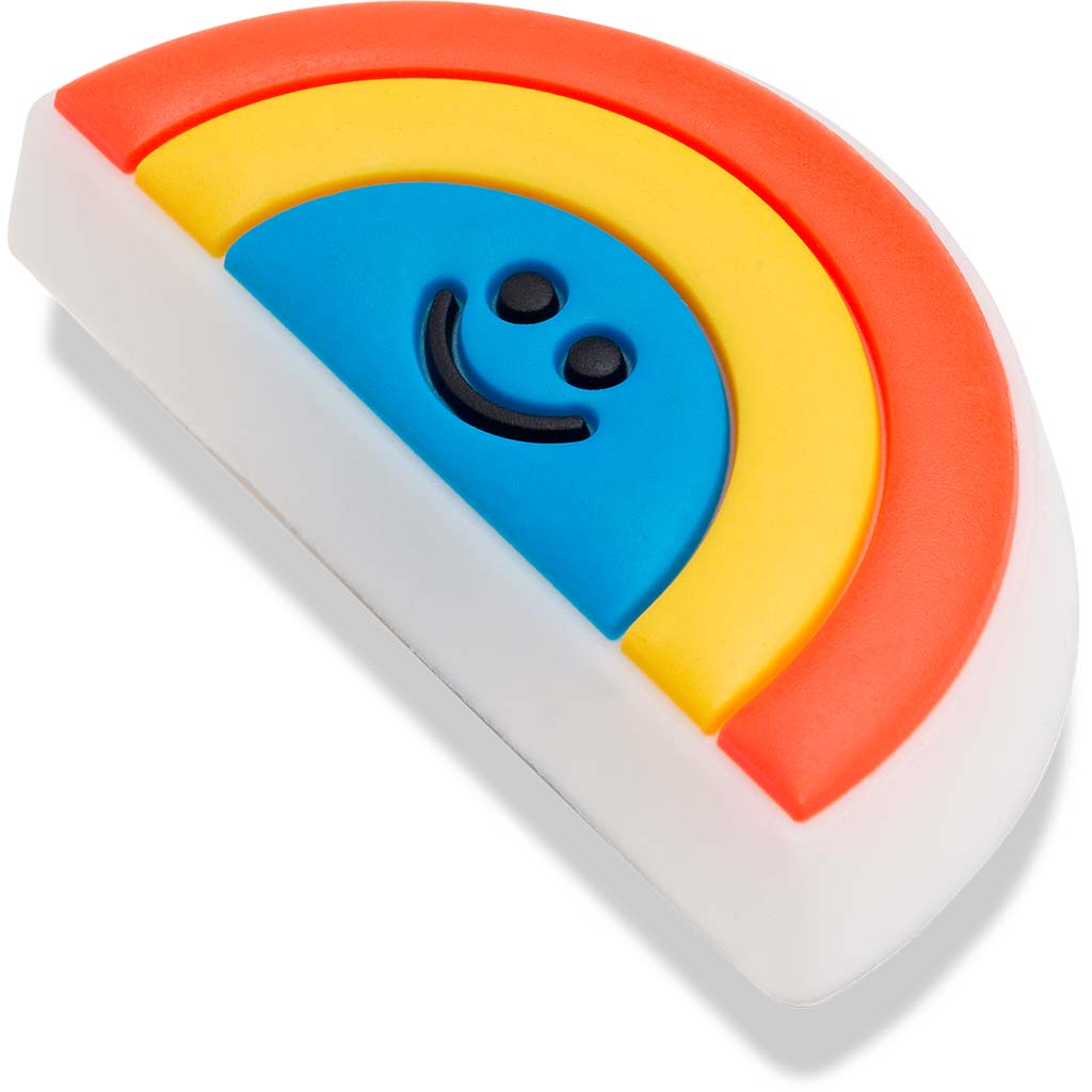 Jibbitz arcoiris con luces