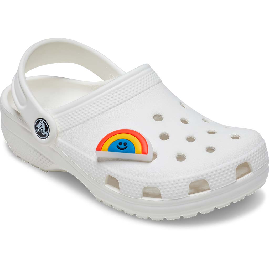 Jibbitz arcoiris con luces