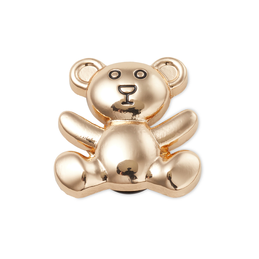 Jibbitz™ Gold Teddy Bear