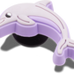 Jibbitz™  Purple Dolphin