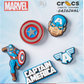 Jibbitz™ Captain America 5 Pack