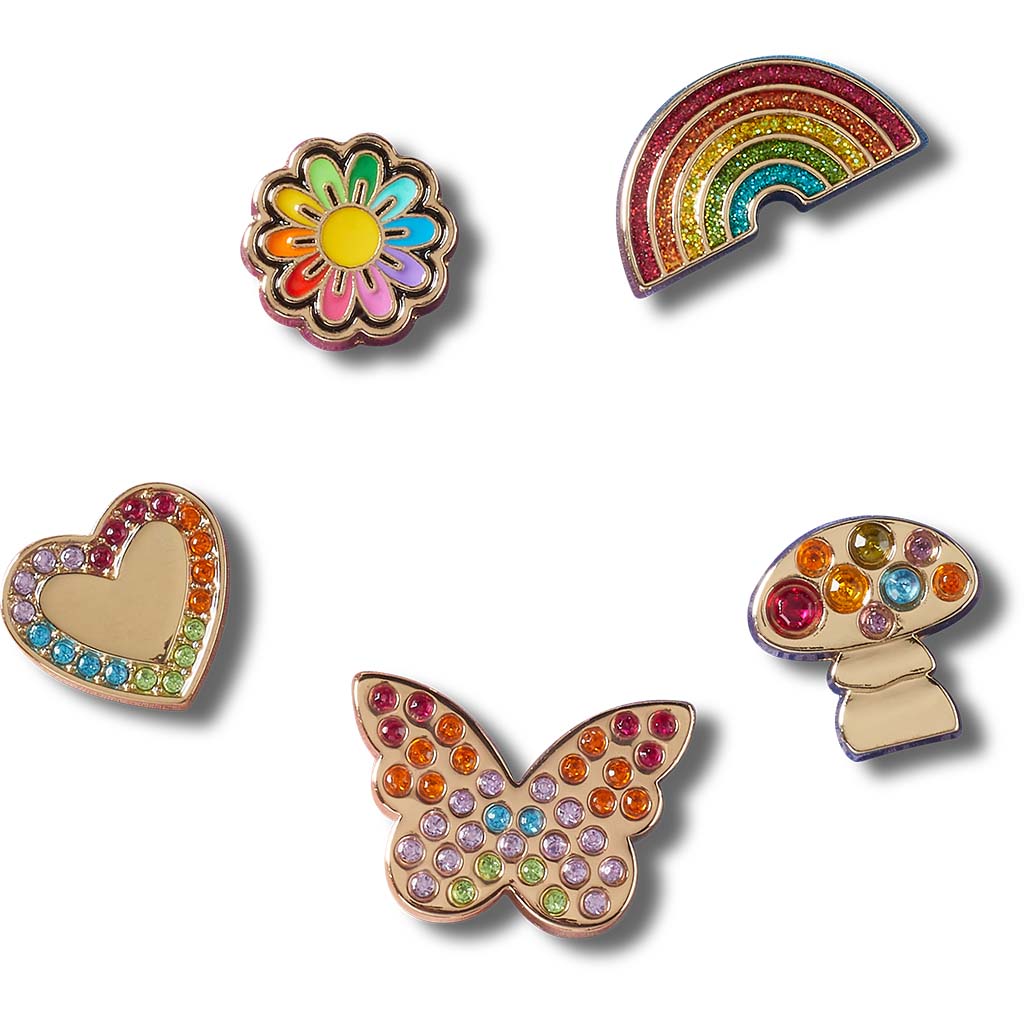 Jibbitz™ Rainbow Elvtd Festival 5 Pack