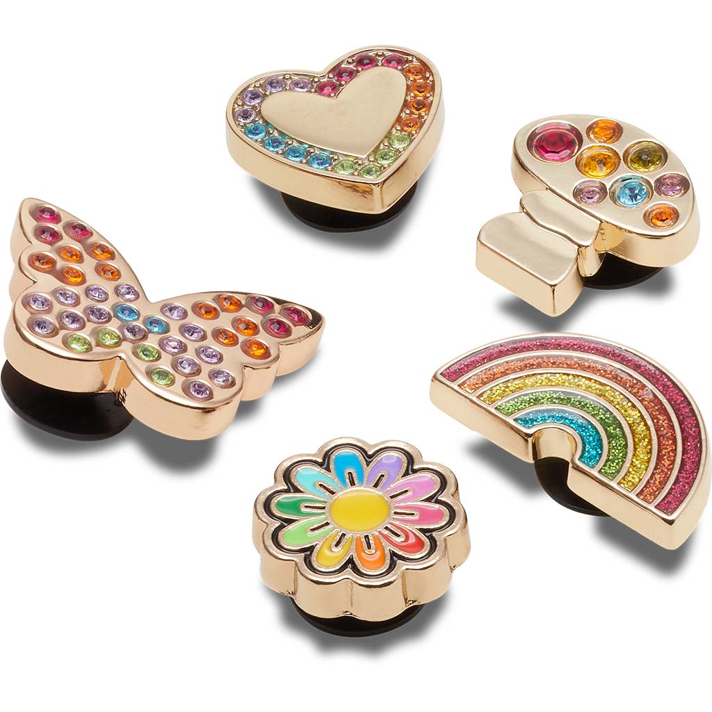 Jibbitz™ Rainbow Elvtd Festival 5 Pack