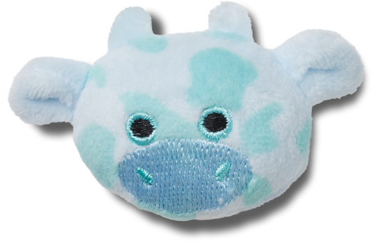 Jibbitz™ Puff Blue Cow
