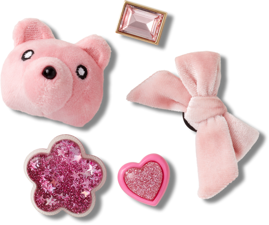 Jibbitz™ Positively Pink Mix 5 Pack