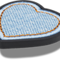 Jibbitz™  Denim Patch Heart