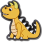 JIBBITZ ORANGE DRAGON MONSTER