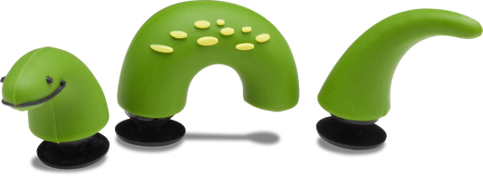 Jibbitz™  3D Green Snake Shoes