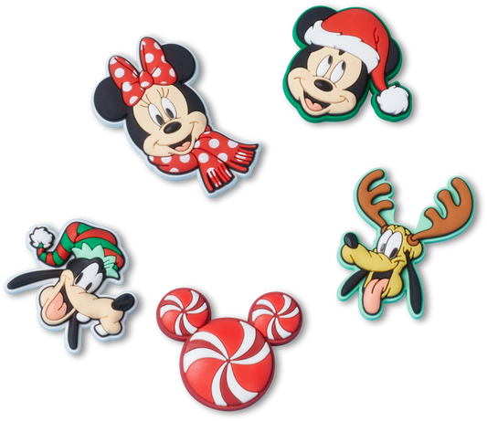 JIBBITZ MICKEY XMAS 5PCK