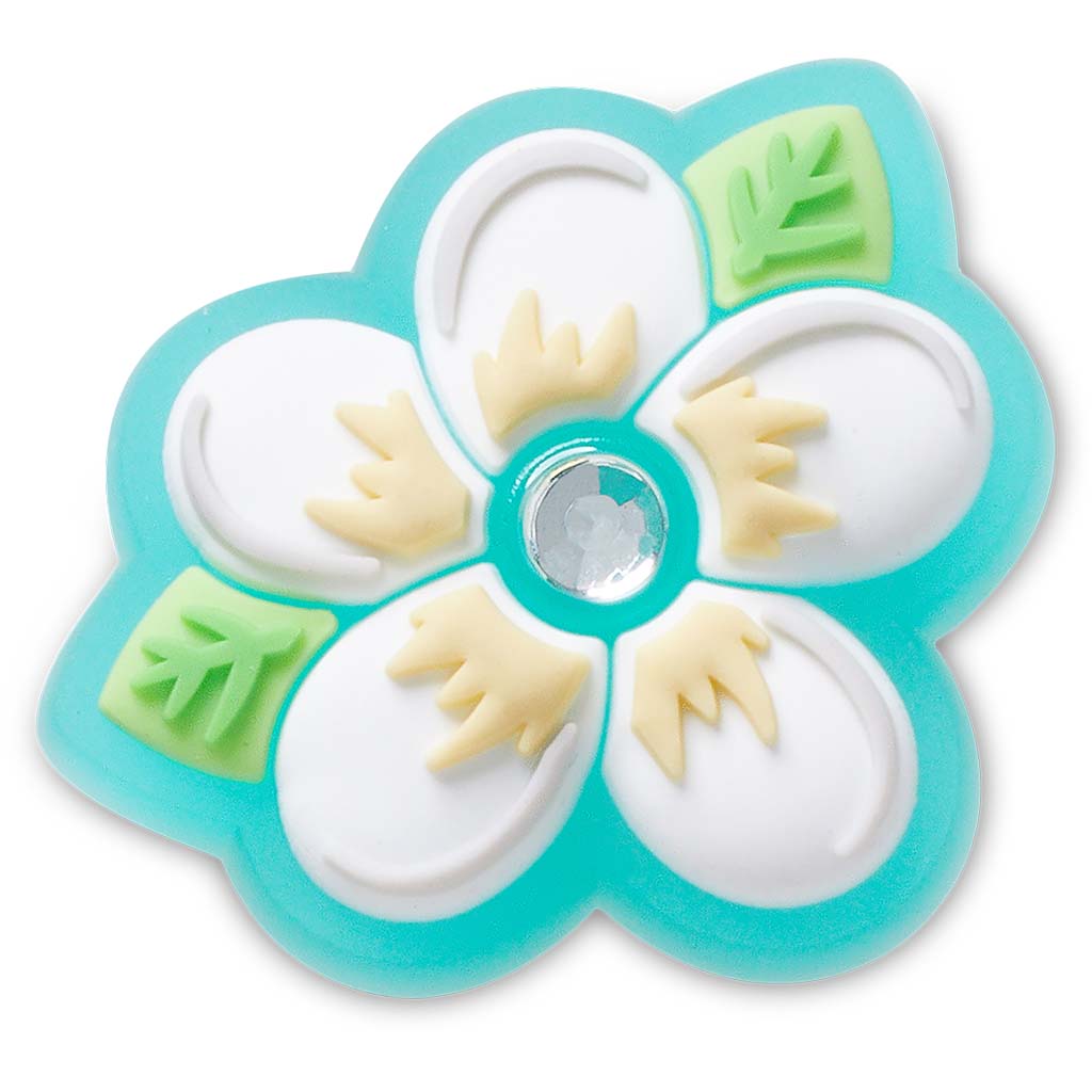 Jibbitz™ Gem Plumeria Floral