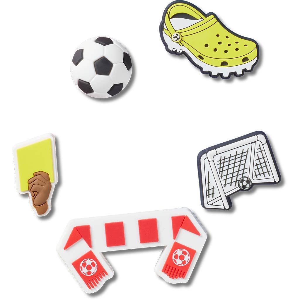 Jibbitz™ Soccer Team 5 Pack