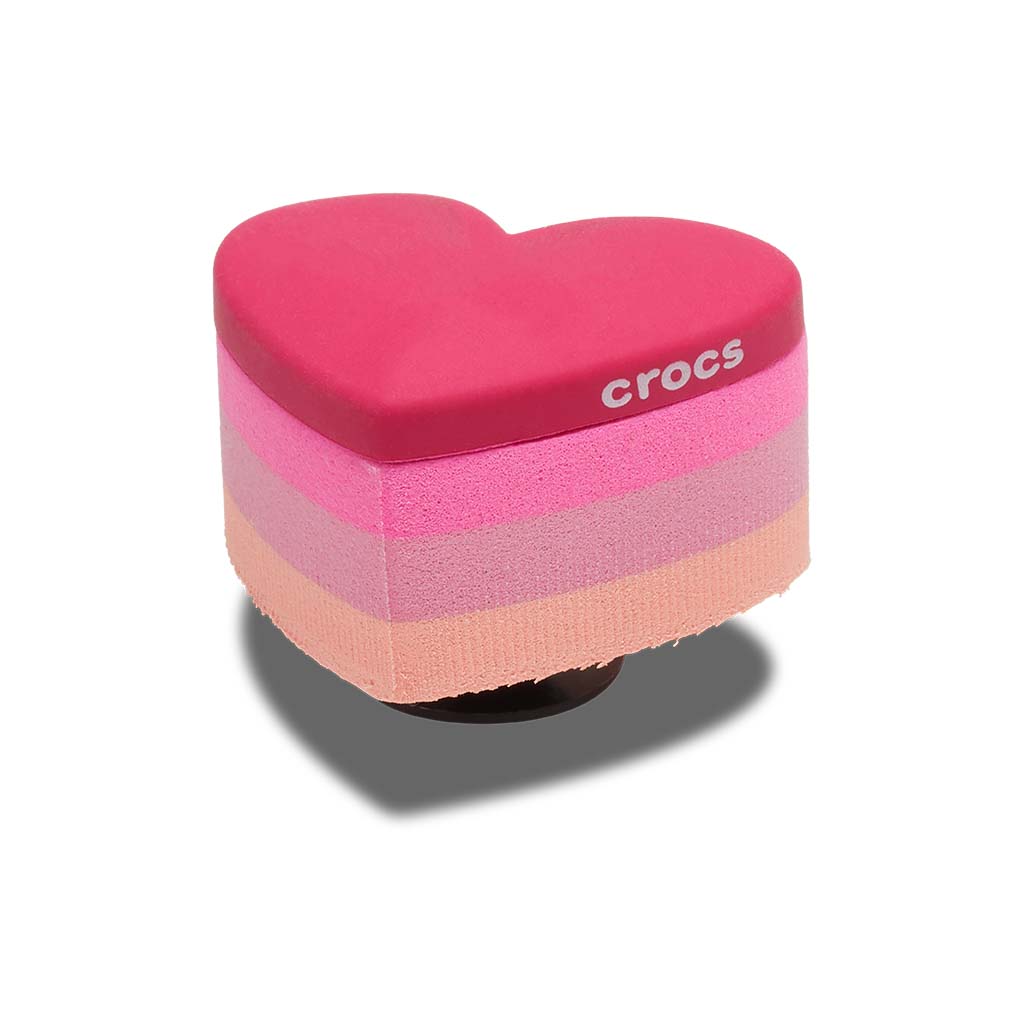 Jibbitz™ Stacked Pink Heart