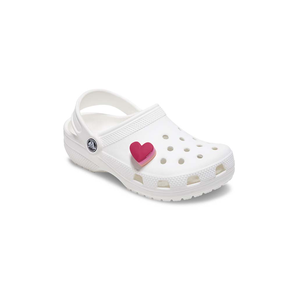 Jibbitz™ Stacked Pink Heart