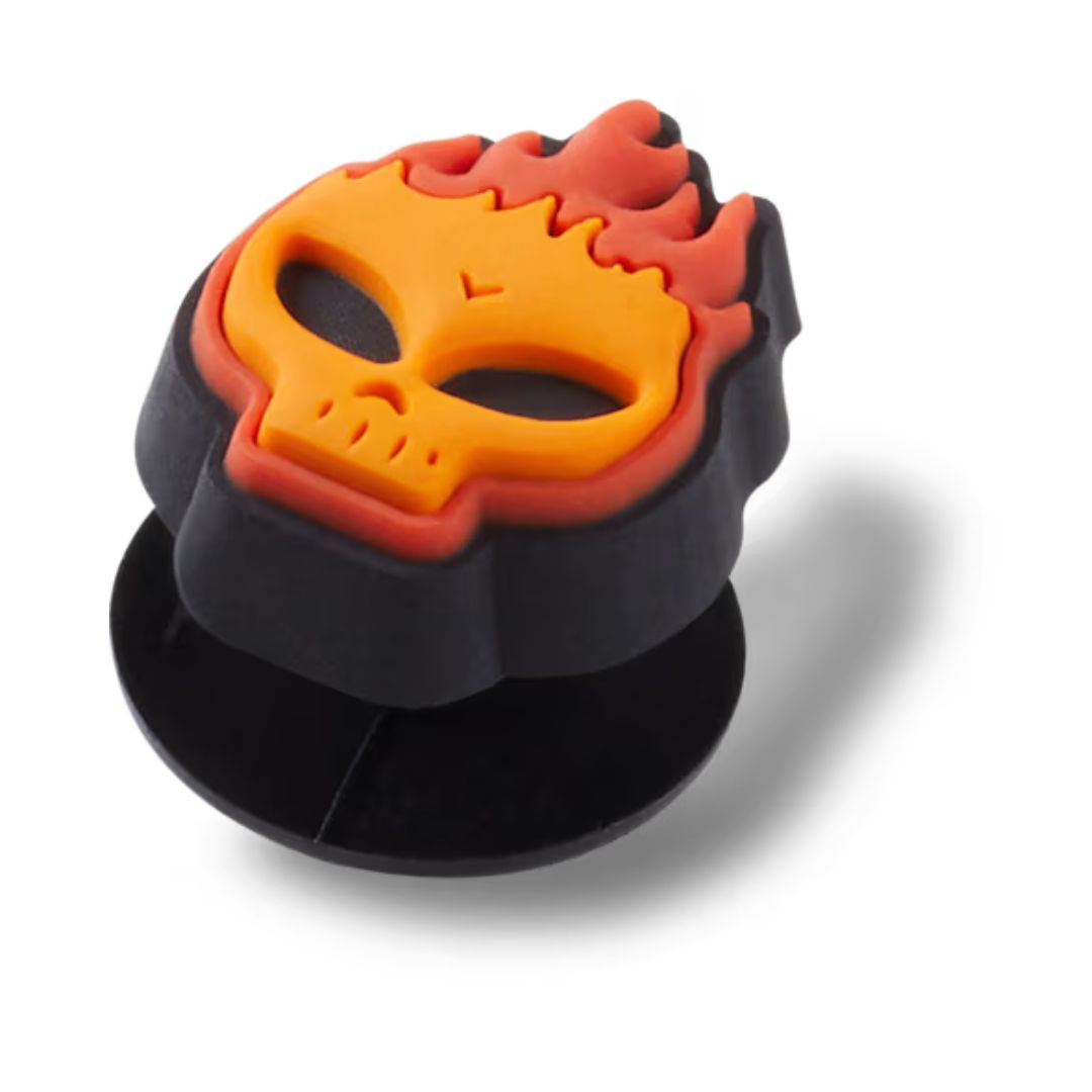 Jibbitz™ Flaming Skull