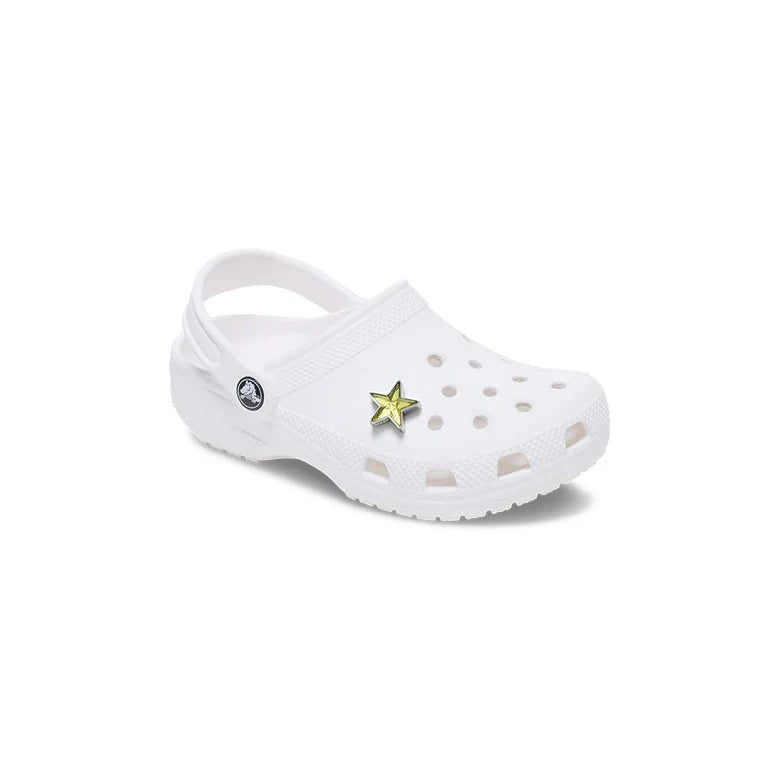 Jibbitz™ Silver and Green SMT Gem Star