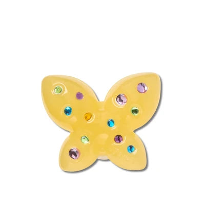 Jibbitz™ Dainty Gem Yellow Butterfly