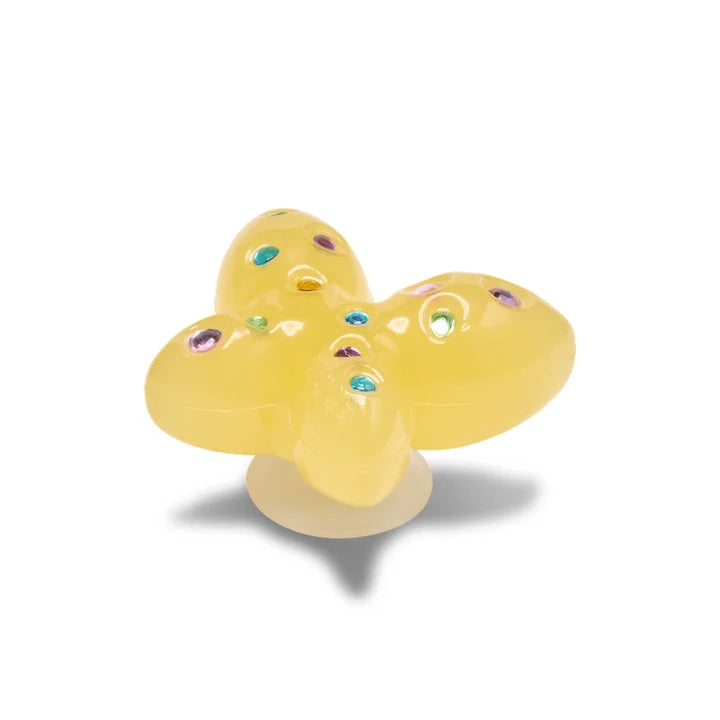 Jibbitz™ Dainty Gem Yellow Butterfly