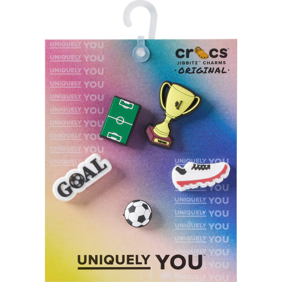 Jibbitz™ Soccer Star 5 Pack