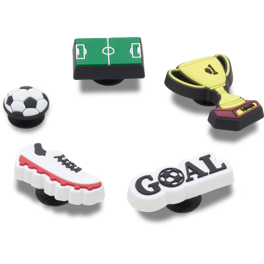 Jibbitz™ Soccer Star 5 Pack