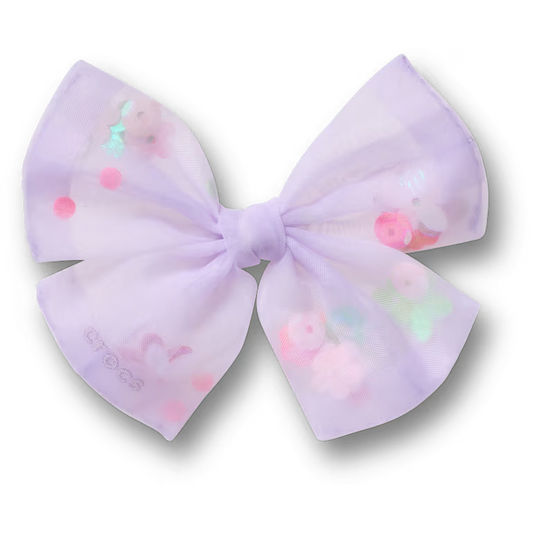 Jibbitz™ Mesh Sequin Bow