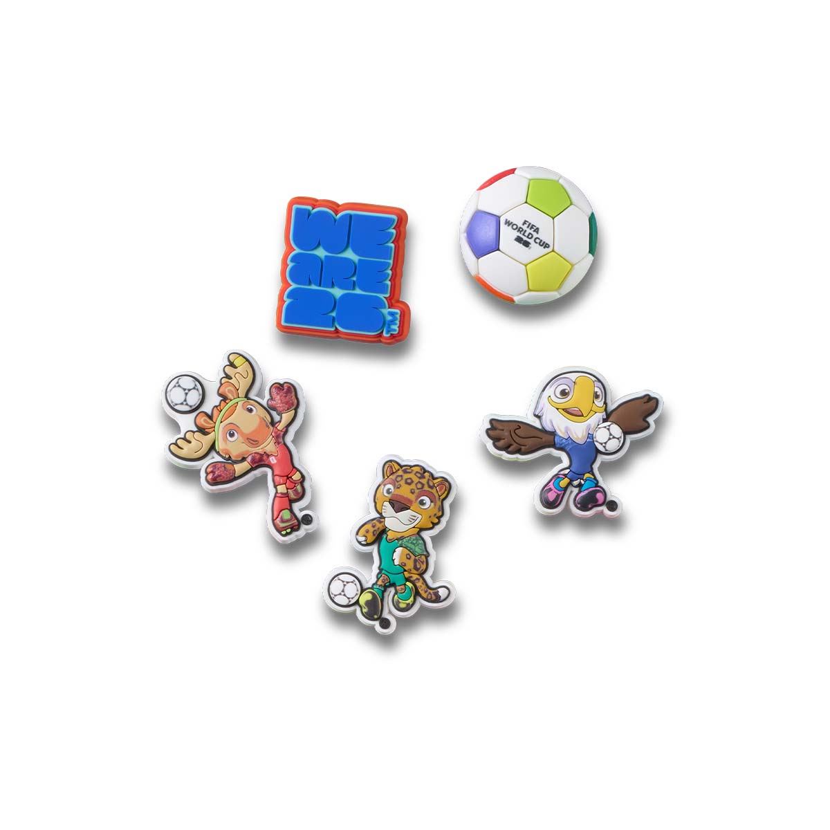 Jibbitz™ Fifa 2026 5 Pack