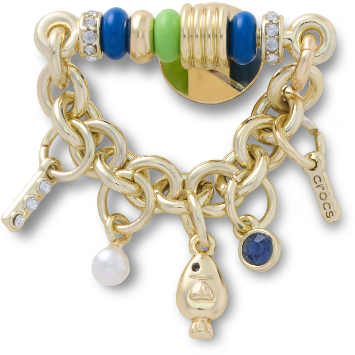Jibbitz™ Bead and Fish Chain Loop