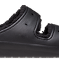 CLASSIC COZZZY SANDAL UNISEX ADULT - BLACK/BLACK