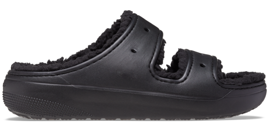 CLASSIC COZZZY SANDAL UNISEX ADULT - BLACK/BLACK
