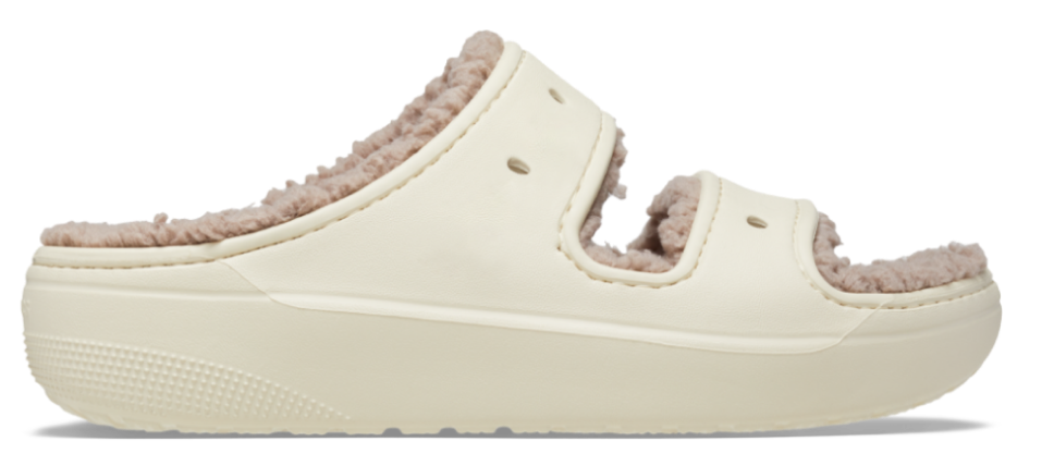 CLASSIC COZZZY SANDAL UNISEX ADULT - BONE/MUSHROOM
