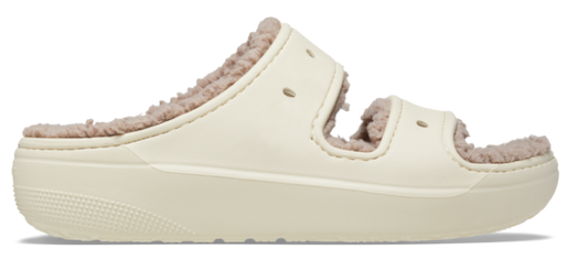 CLASSIC COZZZY SANDAL UNISEX ADULT - BONE/MUSHROOM